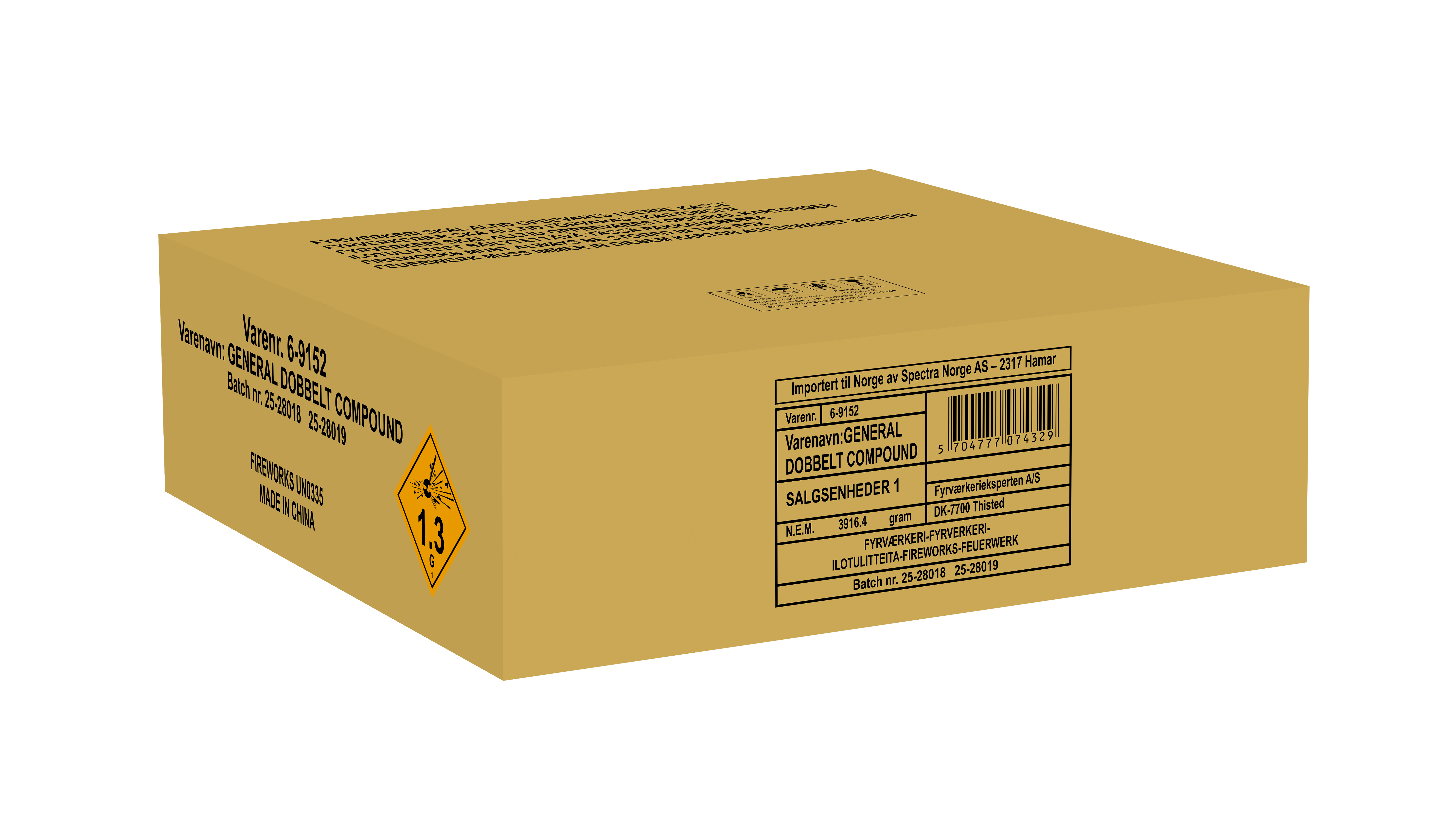 Compound batteri - det flotteste fyrværkeri