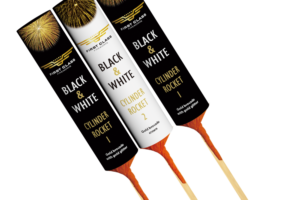 161 3 stk. Cylinder Raketter