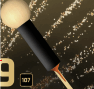 107- kugleraket 3”